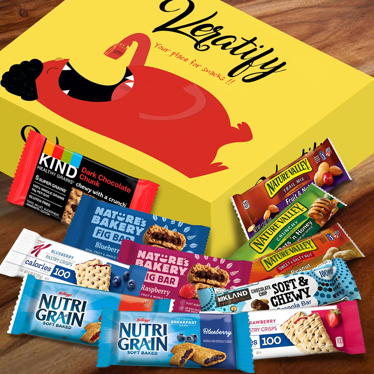 Veratify chocolate chip bar close-up highlighting indulgent flavor with wholesome ingredients