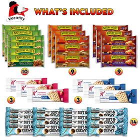 Veratify peanut butter bar close-up for a protein-packed snack option
