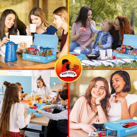 Veratify Snack Box Variety Pack grab-and-go packaging for on-the-go snacking.