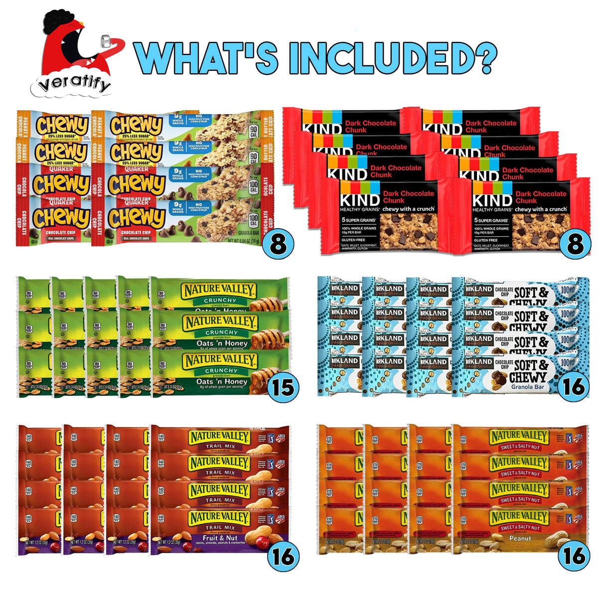 Veratify variety flavors—assortment for every mood and craving.