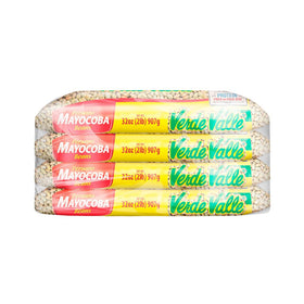 Verde Valle dried Mayocoba beans in a bag, ideal pantry staple.