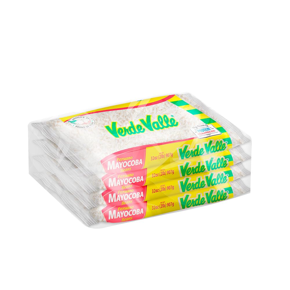 Verde Valle Mayocoba beans for enfrijoladas, velvety sauce base.