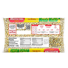 Verde Valle Mayocoba beans in tacos, with mild nutty flavor.