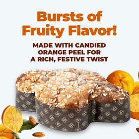 Vergani Colomba butter egg enriched dough delivers rich mouthfeel for pastries.