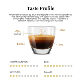 Caffè Vergnano 1882 Cremoso delivers rich crema for café-quality pours at home.