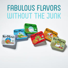VerMints open tin with mints inviting quick breath refresh