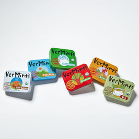 VerMints cinnamon spice bite capturing bold, warm flavor.