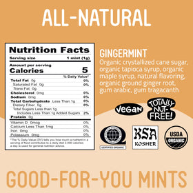 Vermints packaging box featuring sustainable, ingredient-driven design.