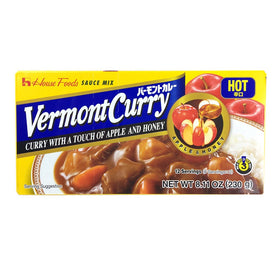 Vermont Curry Hot served dish features a vibrant curry ready in minutes