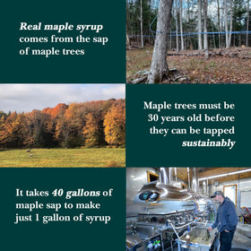 Vermont Maple Syrup glaze for meat or vegetables enhances flavor.