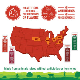 MSG-free and allergen-friendly Vermont Smoke & Cure snack sticks