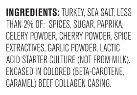 Turkey jerky in resealable pouch from Vermont Smoke & Cure for travel