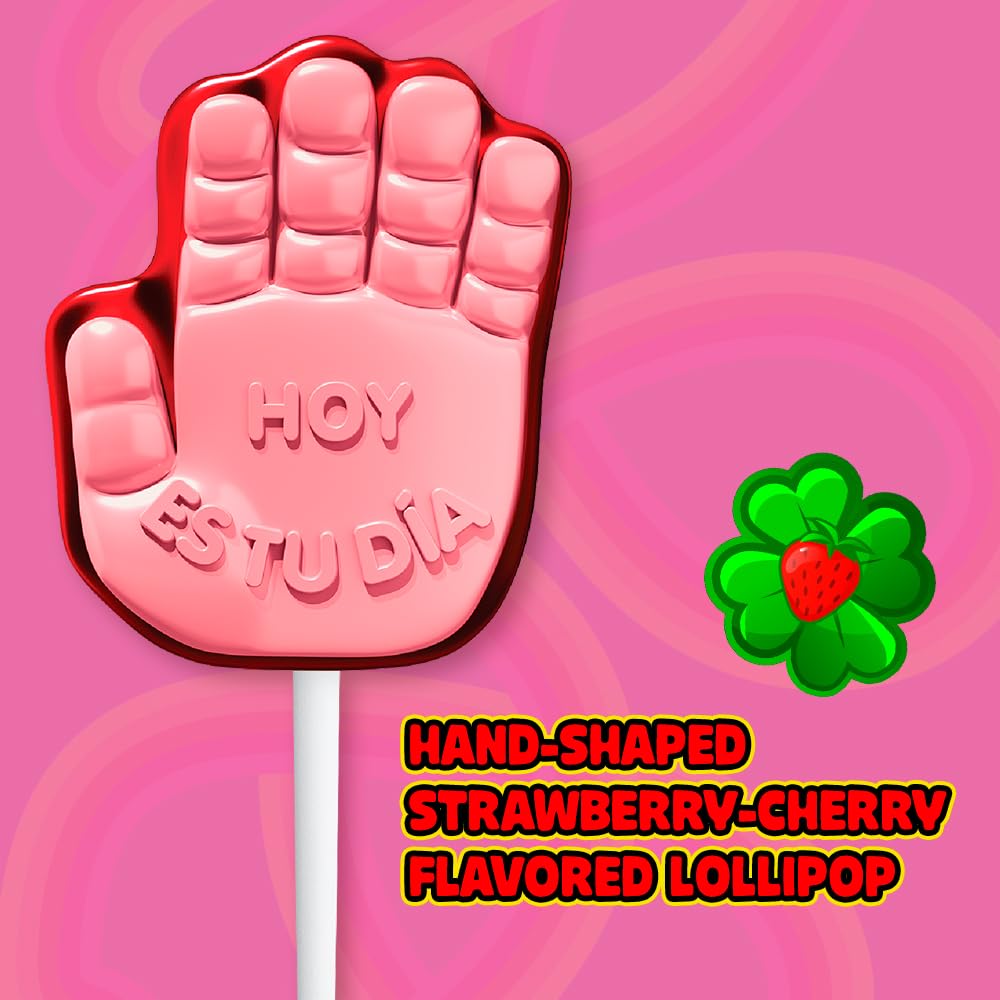 Vero Manita Lollipops closeup shows bright colors and flavors