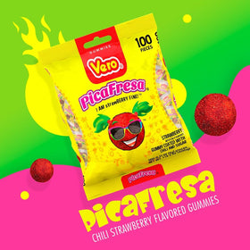Individually wrapped Vero PicaFresa pieces for easy gifting.