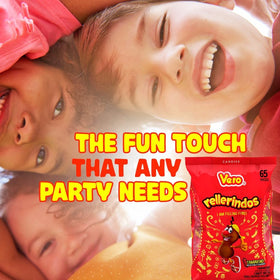Vero Rellerindos snack-on-the-go candy for quick treats at gatherings.