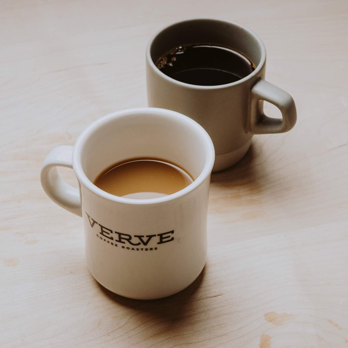 French press setup using Bronson Blend for a bold, full-bodied brew.