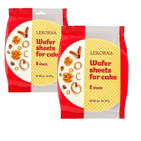 Veselka Tort Wafers Classic pack front showing two-pack convenience for snacking
