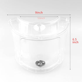 Veterger 40oz water reservoir back view shows practical design for Keurig.