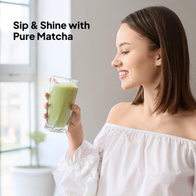 Viccoky organic low caffeine matcha suitable for mindful sipping