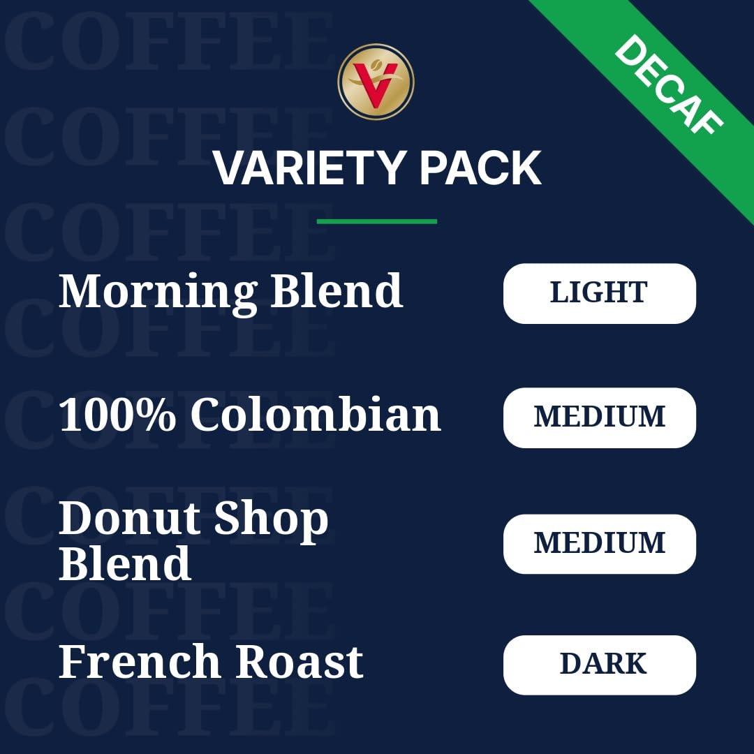 Victor Allen's Decaf Morning Blend pod, light body ideal for a balanced start.