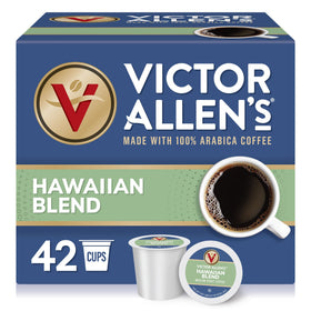 Victor Allen's Hawaiian Blend pods deliver a balanced, aromatic cup with a smooth finish.