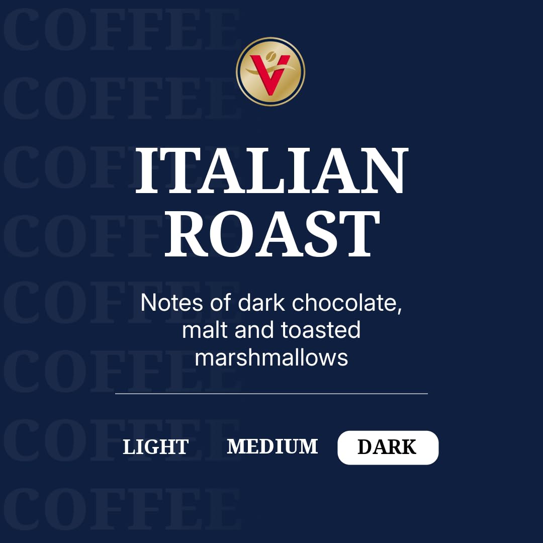 Victor Allen's Italian Roast aroma fills a cozy kitchen