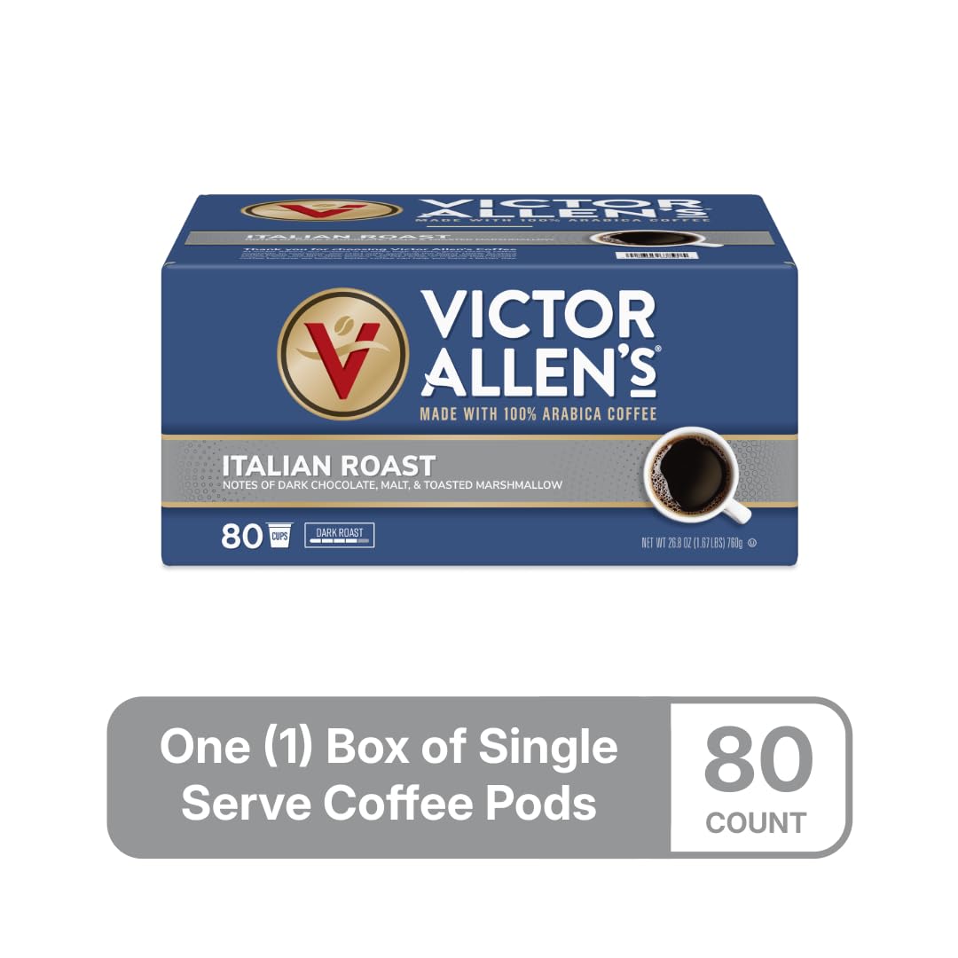 Cup of Italian Roast brewed for a rich, aromatic experience