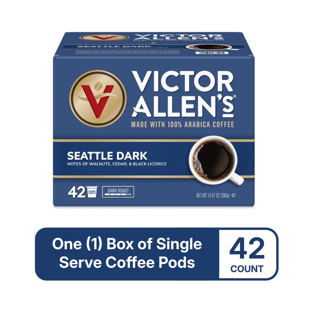 Keurig brewing setup featuring Seattle Dark for convenience.