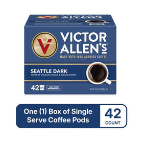 Keurig brewing setup featuring Seattle Dark for convenience.