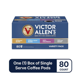 Victor Allen's Coffee Donut Shop Blend pod ready for everyday indulgence