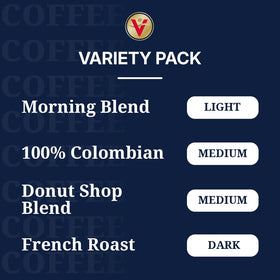 Victor Allen's 100% Colombian pods with bright aroma and mild acidity