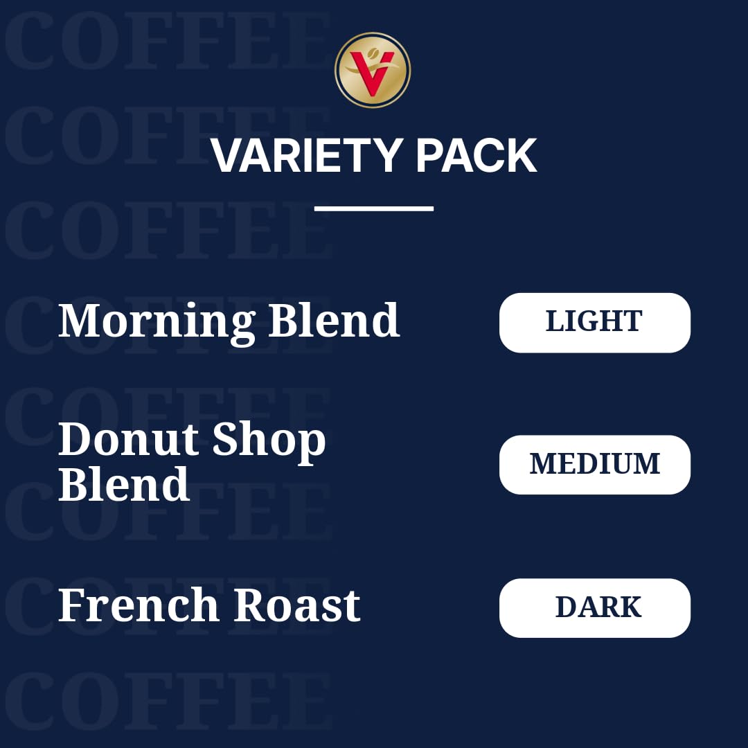 Victor Allen's Donut Shop Blend pods for balanced daily brewing