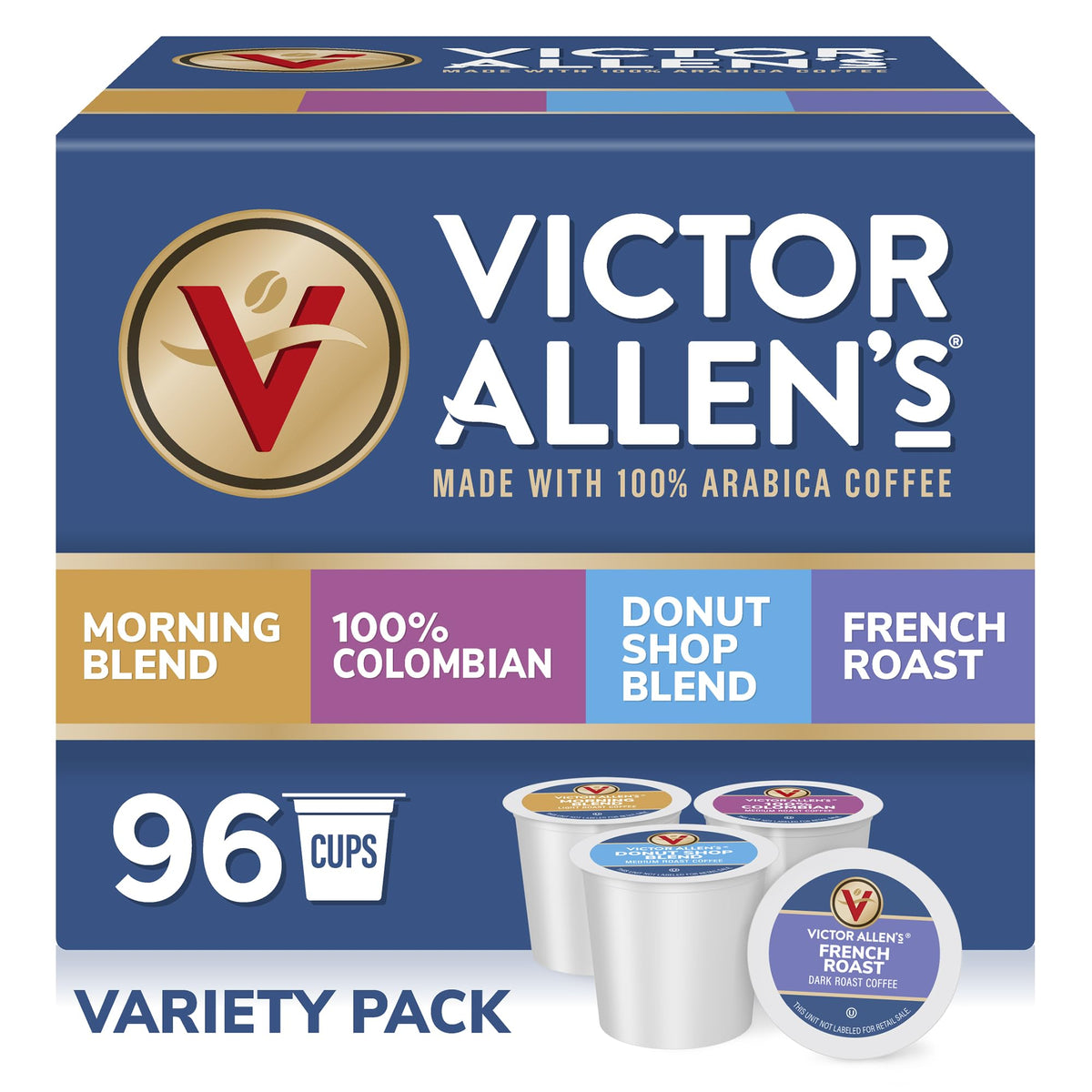 Victor Allen's Morning Blend pod for Keurig, smooth start to your day