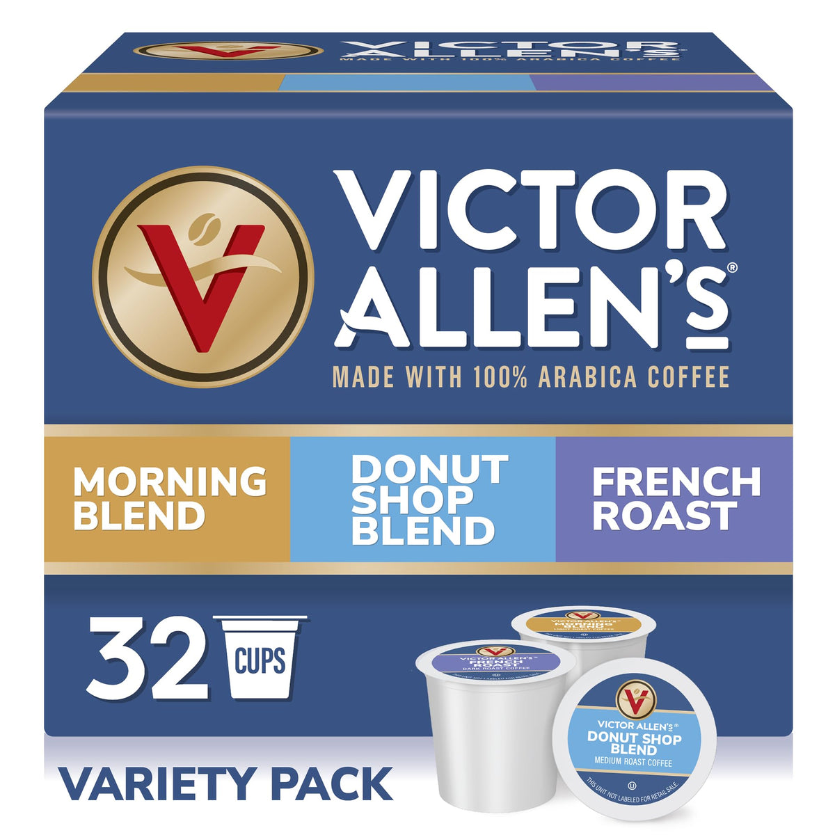 Victor Allen's Morning Blend pods for a smooth start to your day