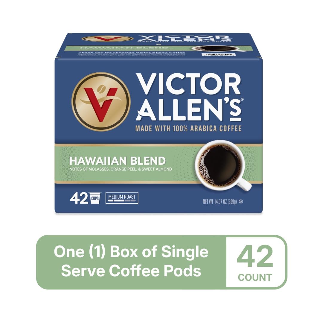 Hawaiian Blend aroma fills the kitchen with a floral hint and medium body.