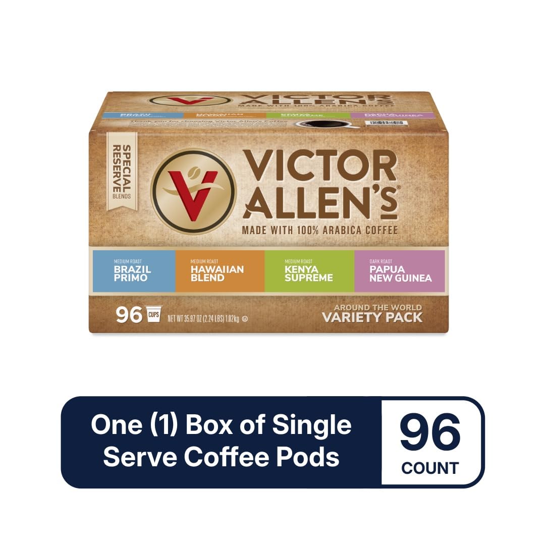 Victor Allen's Kenya Supreme pods offer full body with fruit and spice hints
