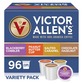 Victor Allen's Sweet & Salty variety box, convenient single-serve pods for Keurig brewers.