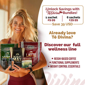 TeDivina caffeine-free tea offers a relaxing non-stimulating option
