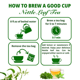 Vida Farm eco-friendly paper box packaging for nettle tea