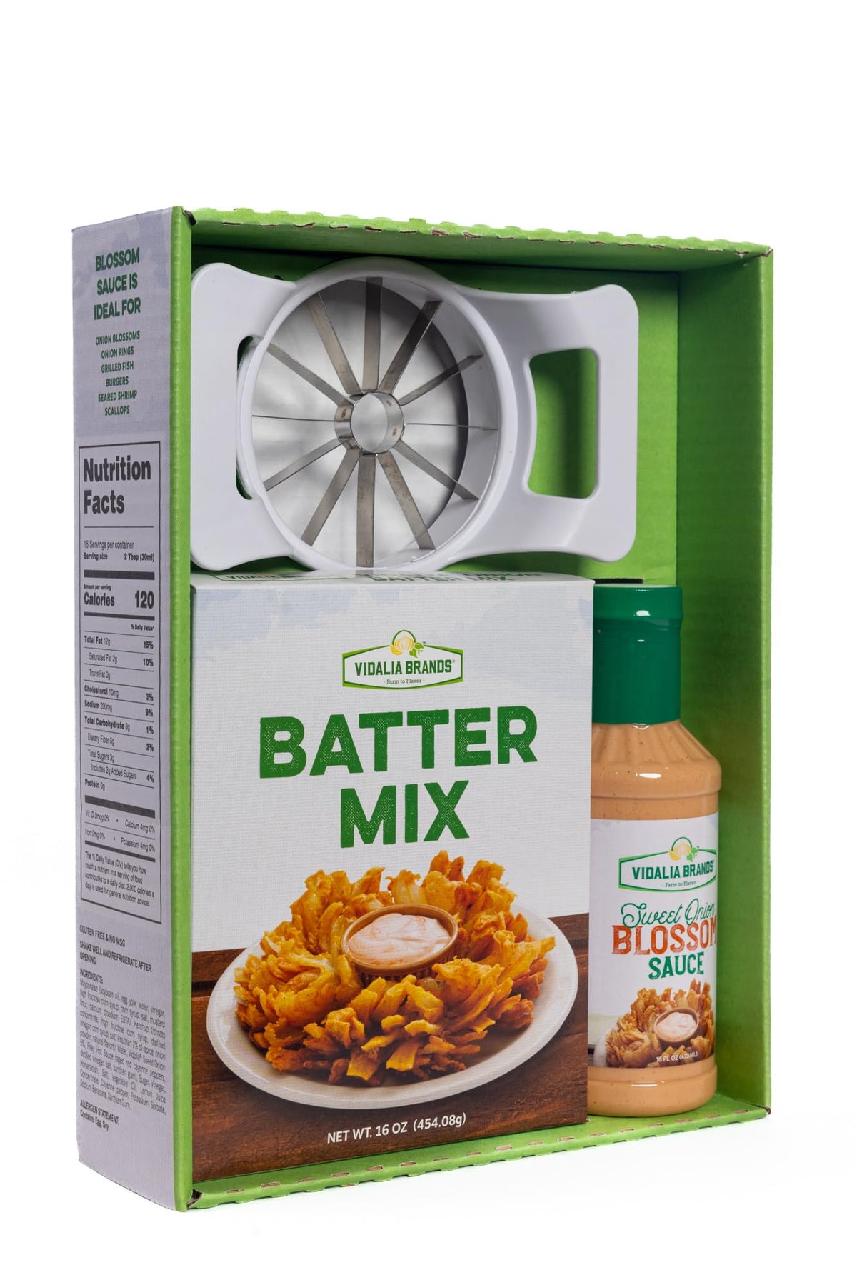 Vidalia Brands batter mix 16oz package ready to coat for crisp blooms