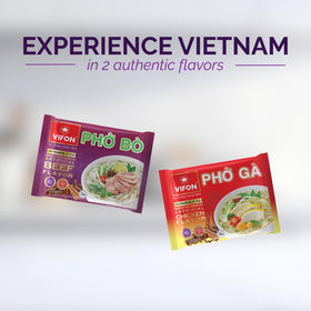 VIFON Pho Bo broth base with authentic Vietnamese spices.