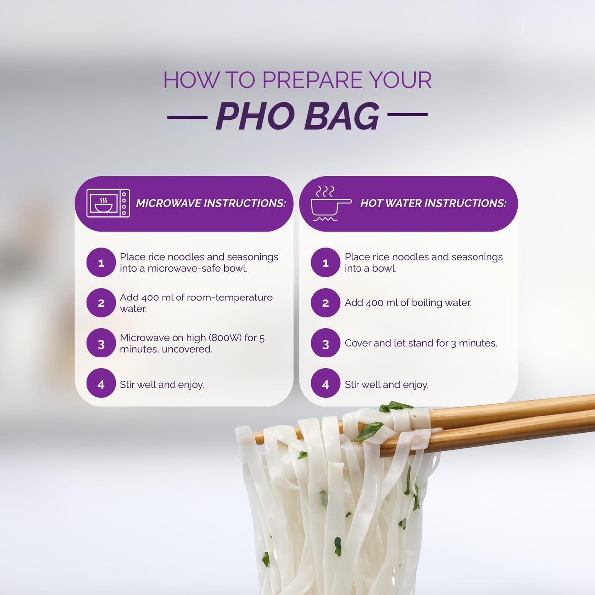 VIFON Pho Bo ready-to-serve bowl for quick meals.