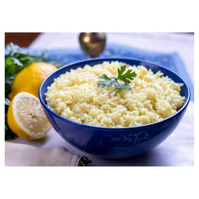 Kitchen scene featuring Vigo rice suggests quick, flavorful weeknight meals.