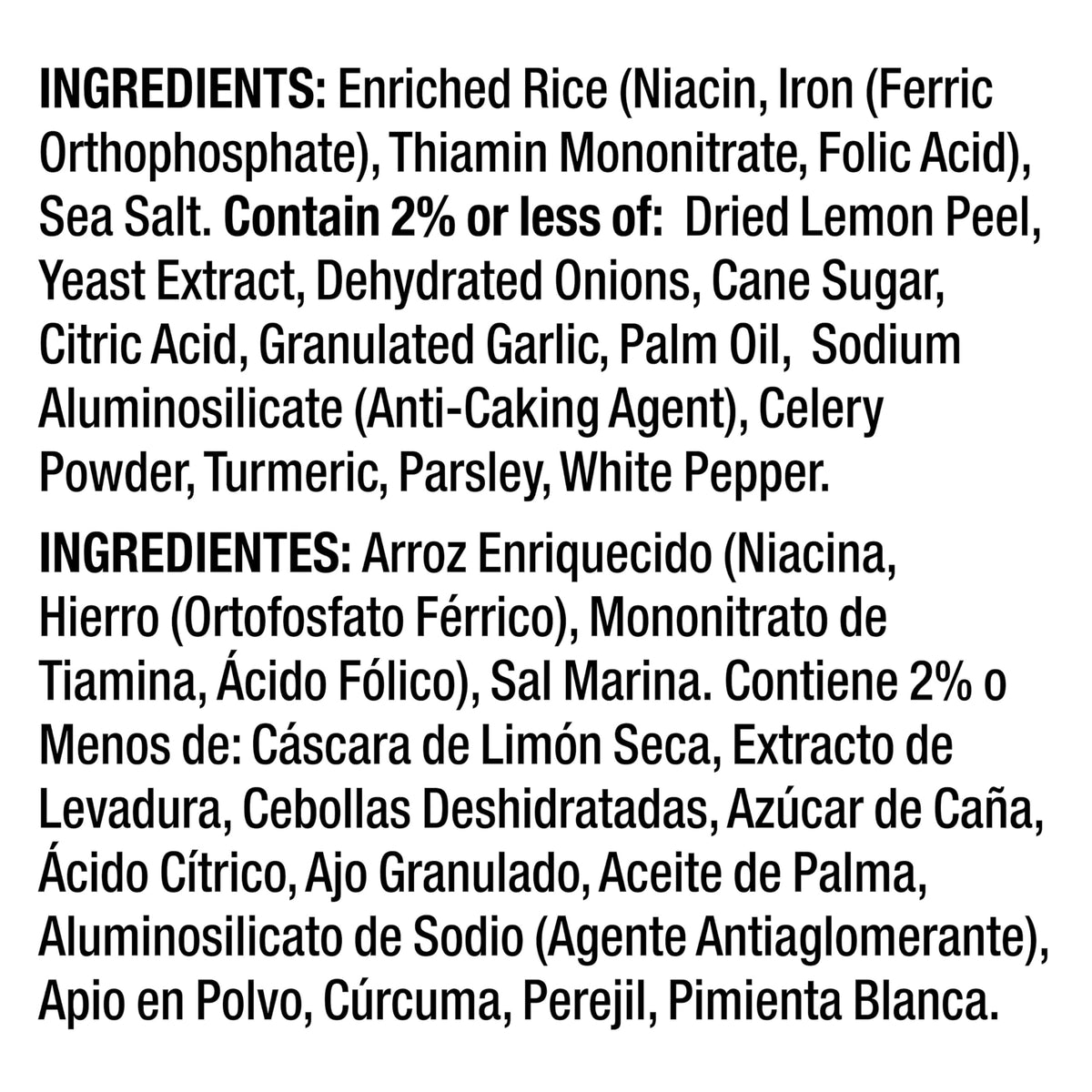 Lemon zest and grains showcase Vigo rice’s bright citrus aroma.