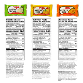 Vigo Cilantro Lime Rice with real lime, ideal for quick meals.
