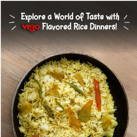 Vigo Coconut Ginger Rice with lime garnish for quick serving idea.