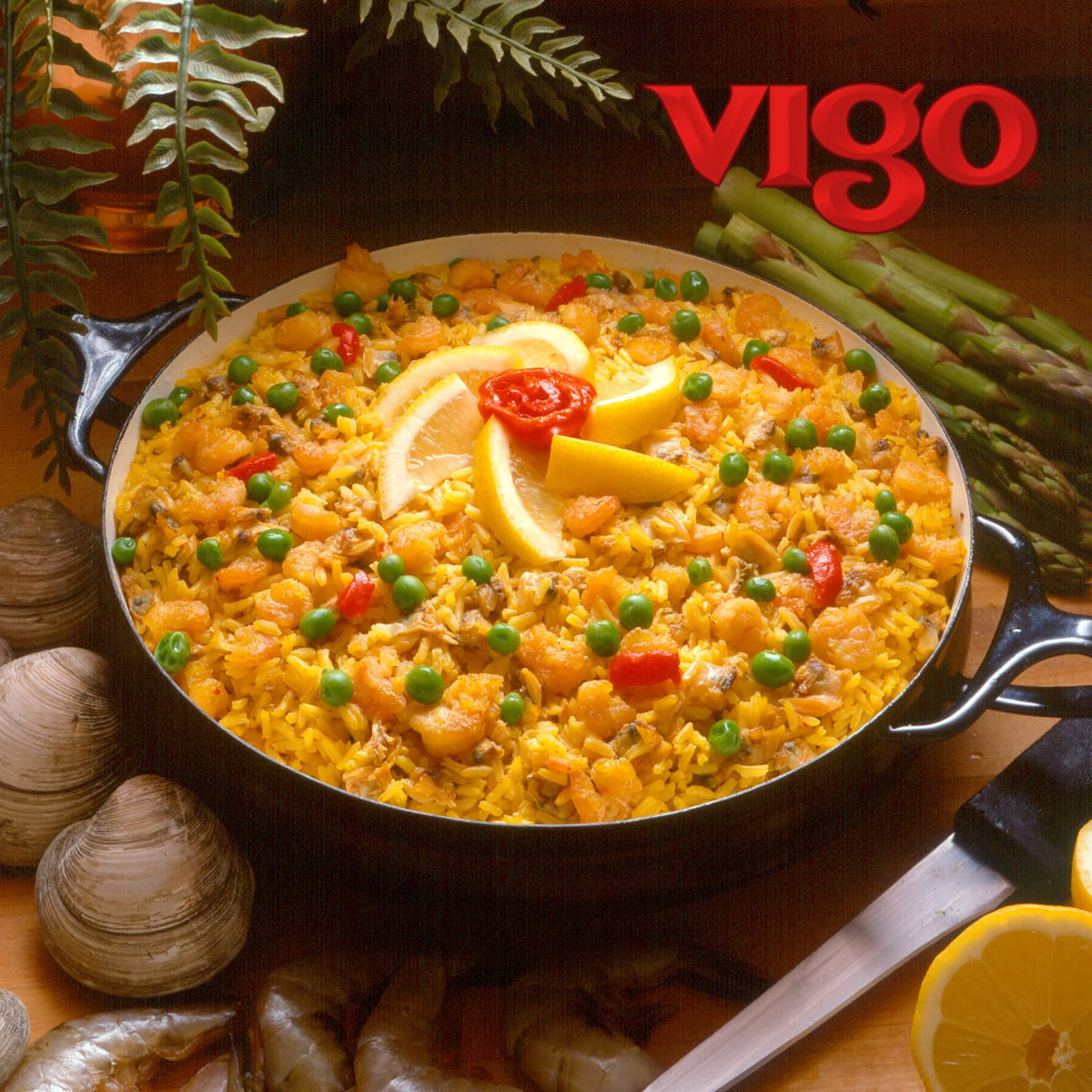 Vigo packaged saffron rice with convenient serving size for meals