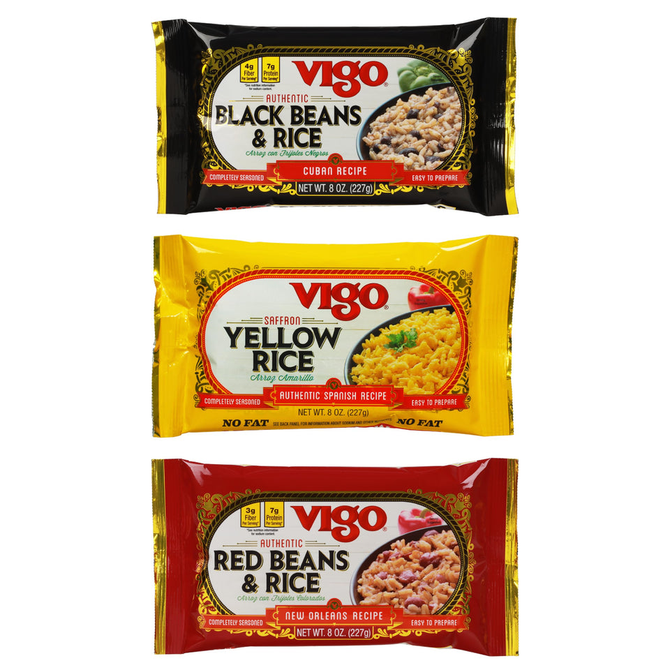Vigo Yellow Rice with saffron, fragrant side dish ready in minutes