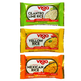 Vigo Yellow Rice with saffron aroma, a versatile side ready in minutes.