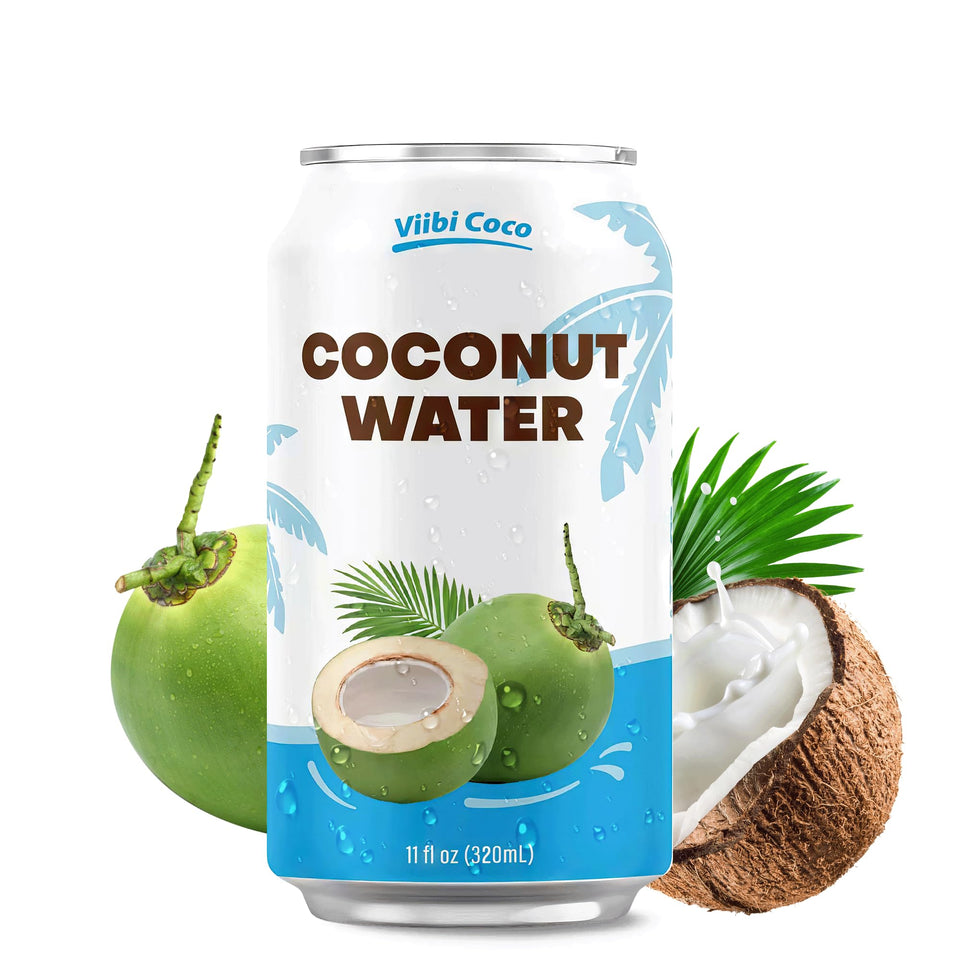 VIIBI Coconut Water Original flavor can for quick on-the-go hydration
